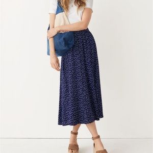 & Other Stories Buttone Midi Skirt